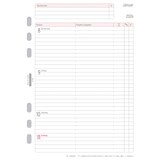 thumbnail of Chronoplan 50576 Wochenplan, A5, 2026, Weiß, 148 x 210 mm, Inhalt: 63 Blätter / 1 Stück