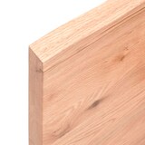 thumbnail of vidaXL Wandregal Hellbraun 60x60x(2-4) cm Massivholz Eiche Behandelt