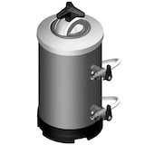 thumbnail of Descalcificador industrial 8 litros con 2 válvulas para lavavajillas profesional, lavavasos y lavaplatos de hostelería, restaurante y restauración.