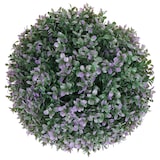 thumbnail of Künstlicher Busch HWC-L77, Buchskugel Dekopflanze Buchsbaumkugel Kunstpflanze Buxus, Outdoor Ø 35cm ~ lila