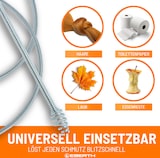 thumbnail of EBERTH Rohrreinigungsspirale 4 Meter lang, 6 mm Durchmesser, effektive Abfluss Spirale, Handbetrieb oder mit Akku-Bohrer, Anschluss für Bohrmaschine