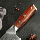 thumbnail of XinZuo - Damast Santoku-Messer - B13R Yu Serie