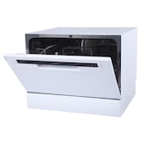 thumbnail of homeX GST6AE-W Tischgeschirrspüler | Mini Geschirrspüler mit 6 Programmen | Spülmaschine klein für 6 Maßgedecke | Weiß