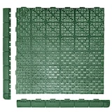 thumbnail of ArtPlast - Piastrelle per terrazza/giardino 56,3x56,3x1,3 cm in polipropilene effetto drenante in colore verde - Collezione MARTE