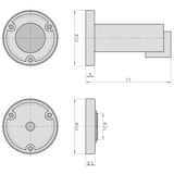 thumbnail of OLYMPIA TS 240 Arrêt de porte magnétique