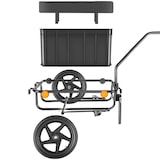 thumbnail of tectake Rimorchio per biciclette CargoXpress, multifunzionale, fino a 50 kg - 405028