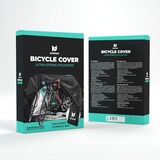 thumbnail of Dayshake Fahrradabdeckung für 1/2 Fahrräder - Luxus Fahrradabdeckung - Wasserdichtes 210D Polyester Schwarz - Inklusive Aufbewahrungstasche