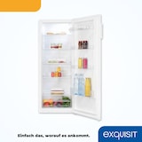 thumbnail of Exquisit Vollraumkühlschrank KS320-V-H-040D weiss | Nutzinhalt: 242 L | Ohne Gefrierfach
