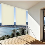 thumbnail of Sonnenschutz Rollo Aussenrollo Sichtschutz Balkon creme 180x230cm 302660414-VH