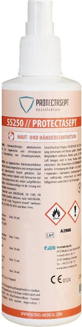 thumbnail of Nitras Medical Protectasept Handdesinfektion | 10 x 250 ml