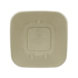 thumbnail of MONOUSO - Verpackungen Zuckerrohr mit Deckel 750ml 190x190x80mm (90 Stück)