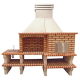 thumbnail of BBQ ARTICIMENTOS OVEN - Churrasqueira com lava-louça, produzida em tijolo e cimento refratário, com forno em barro - 242x90x240cm