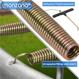 thumbnail of Monzana Trampolin Komplettset Doppelverschlusssystem