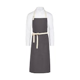 thumbnail of SANTORINI - Contrasted Bib Apron with Pocket: One Size / Burnt Orange