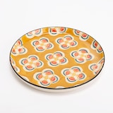 thumbnail of Assiette plate Imany jaune 26 cm x6 -  Décoré Rond Grès Amadeus 26x26 cm