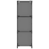 thumbnail of vidaXL Lagerschrank mit 3 Stoff-Schubladen Grau 34x34x101 cm Stahl