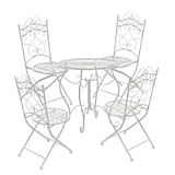 thumbnail of Eisen Gartenstuhl Indra antik weiß