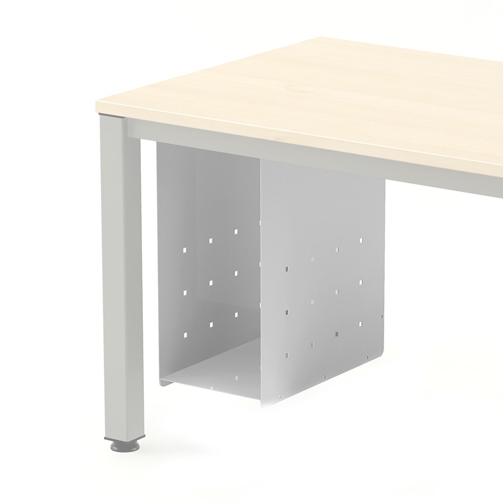 Rocada soporte cpu para  mesas executive/total/blanca/work blanco