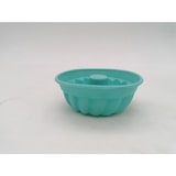 thumbnail of 12x BURI Mini Gugelhupfform 12er Set Blau Napfkuchen Rühr Rund Marmor Backen