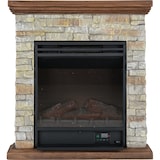 thumbnail of KlarsteinEtna Elektrokamin 1800W Wochentimer Fernbedienung LEDHellbraun