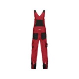 thumbnail of DASSY® Voltic Arbeitslatzhose | D-FX Flex | Mech. Stretch | Elastischer Rücken | EN 14404 CRATOS | Art.-Nr. 400148 rot/schwarz 44 STANDARD