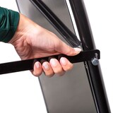 thumbnail of Exposicionate Caballete de Acero con Panel para Logotipo A1 ZPESA1BLTOP