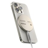 thumbnail of Chargeur Sans Fil MagSafe 15W Ultra Fin Durable Design Premium En Or Titane YONIS