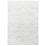 thumbnail of Teppich Wohnzimmer 3D Geometrisch Modern Waschbar Strapazierfähig Esszimmer OEKO-TEX Creme 60x110 cm Gekettelt – GENF von Kadima Design