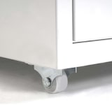 thumbnail of Rollcontainer Boston T851, Schubladenschrank Stahlschrank, 110x28x41cm 10 Schubladen ~ weiß