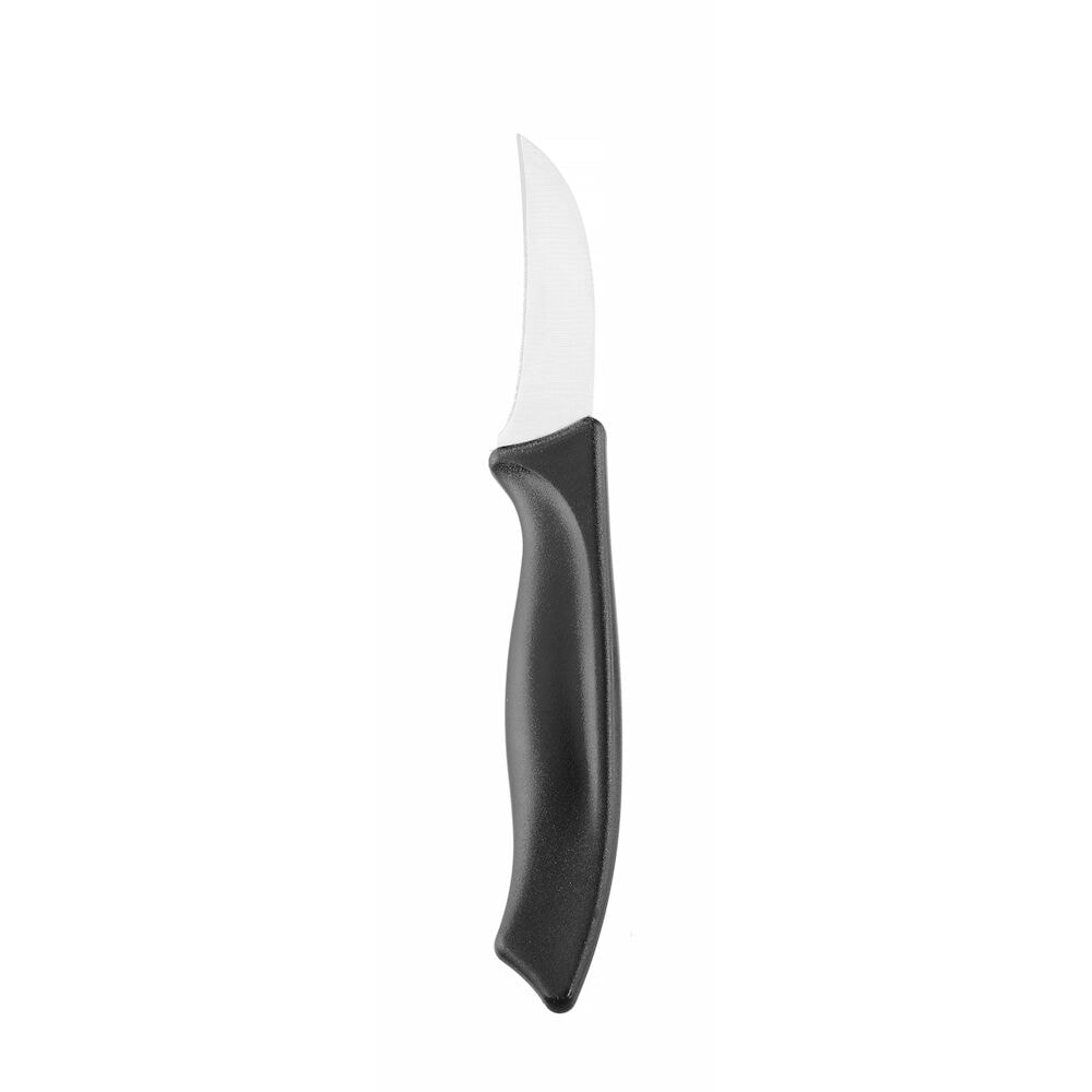 Schälmesser, gebogen, Schwarz, (L)170mm