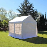 thumbnail of Solycarpa carpa 3X3 PVC blanca con ventanas