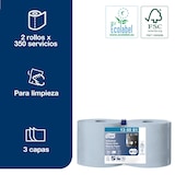 thumbnail of TORK | Papel de Secado Industrial Ultrarresistente Azul W1-2 (cod. 130081) - Saco 2 ud.
