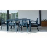 thumbnail of METRO PROFESSIONAL Fauteuil de terrasse Saphir, empilable, plastique, bleu pétrole