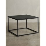 thumbnail of Couchtisch 60x60x40 cm Metall Wohnzimmertisch Industrial Schwarz, Sofatisch Quadratisch, Loungetisch Kaffeetisch Stahl, Beistelltisch