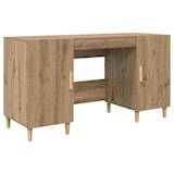 thumbnail of vidaXL Schreibtisch Artisan-Eiche 140 x 50 x 75 cm Holzwerkstoff