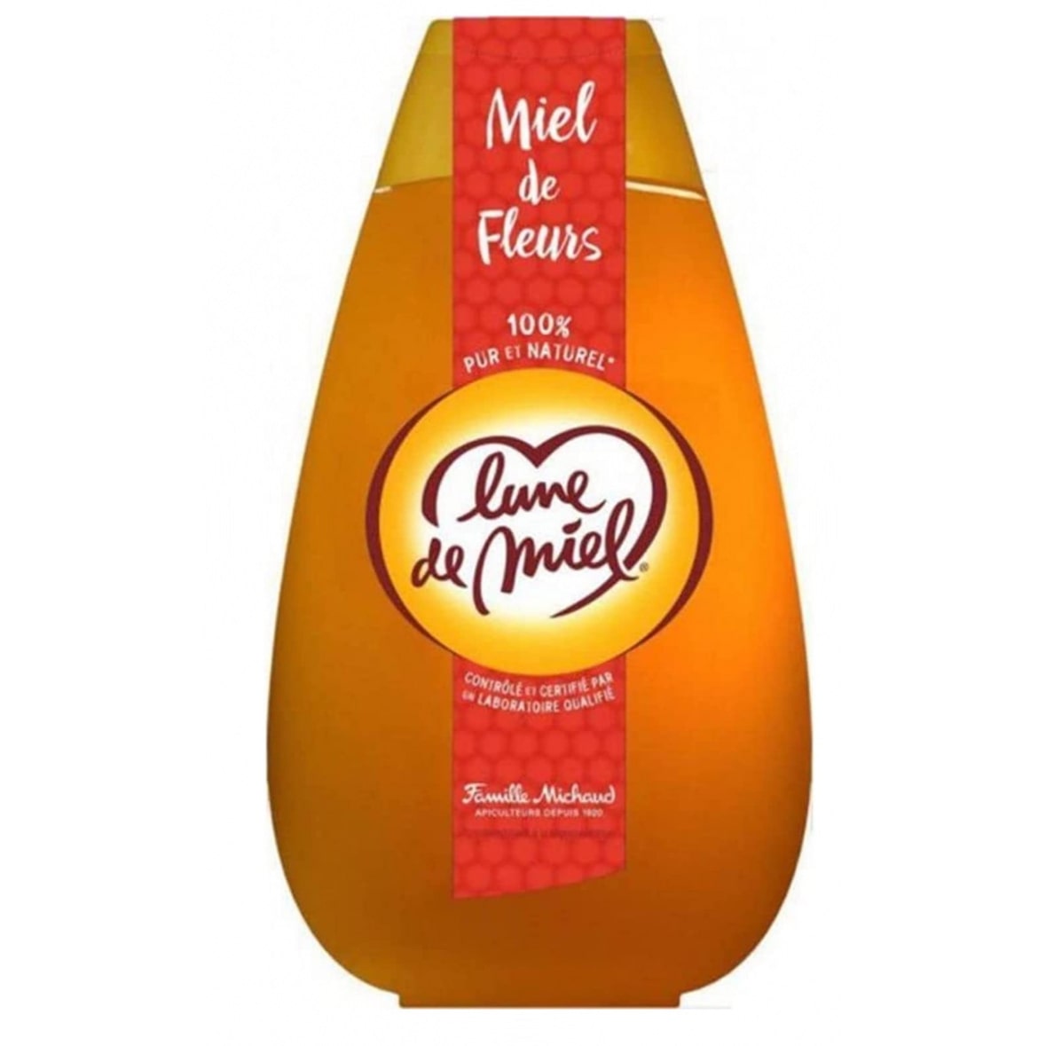 Miel de Fleurs Lune de Miel 1kg/Pot 2 pots