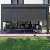 thumbnail of Toldo para pérgola bioclimática kavala y tebas 3,67 x 2,32 m gris