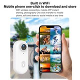 thumbnail of Camera Sport Mini 1080P WiFi Ultra-Compacte Avec Large Angle Et Batterie Longue Durée Blanc YONIS