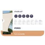 thumbnail of Sombreado velo, repelente de agua, 5 x 5 m, 160 g/m², poliéster, cuadrado, crema