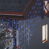 thumbnail of vidaXL Lichtervorhang LED Eiszapfen 10 m 400 LED Blau 8 Funktionen