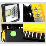thumbnail of Holofote LED portátil recarregável de 30 W, holofote à prova de água, holofote alimentado por bateria, lâmpada de trabalho para exterior