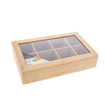 thumbnail of WellHome - Bamboe thee organizer met 8 compartimenten