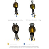 thumbnail of BieTal® Classic Cobra Schanksäule Zapfsäule 3-leitig 7mm verchromt & Schankhähne