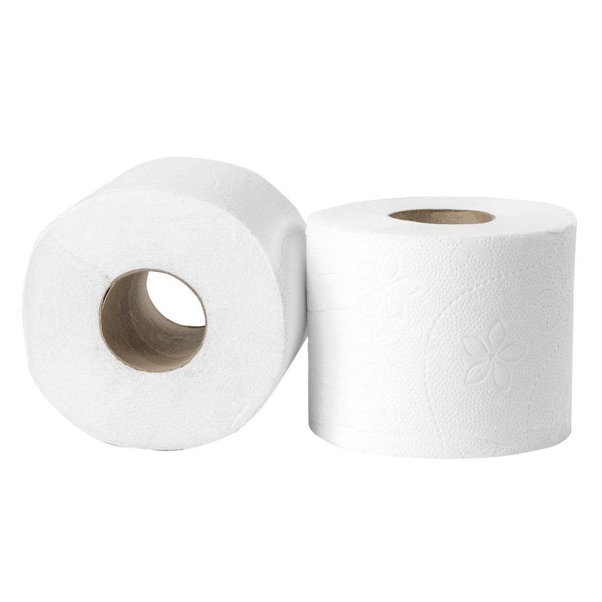 Toilettenpapier | Zellstoff | 2-lagig | a400 blatt | 40 Rollen | weiß