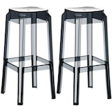 thumbnail of Conjunto de 2 bancos de bar Fox preto