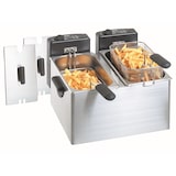 thumbnail of Friteuse double inox 2 x 4 Litres à poser, 4400 W, 220 V - MONO