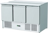 thumbnail of Saladette - 1,37 x 0,70 m - mit 3 Türen und Klappdeckel - IDEAL