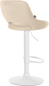 thumbnail of Barhocker Milet Kunstleder creme/weiß