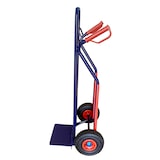 thumbnail of METRO Professional Carrello portapacchi QT3076, polietilene/ polipropilene/ metallo, 52 x 49 x 118.5 cm, carico massimo: 200 kg, blu/ rosso/ nero