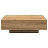 thumbnail of Table basse Chêne artisanal 100 x 100 x 31 cm Modèle Fusion Plus